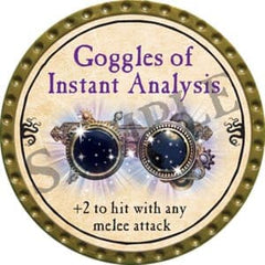 Goggles of Instant Analysis - 2016 (Gold) - C156