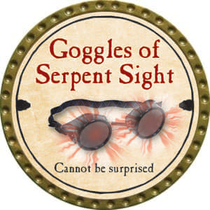 Goggles of Serpent Sight - 2014 (Gold) - C214