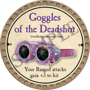 Goggles of the Deadshot - 2022 (Gold) - C203