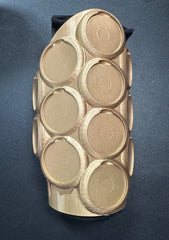 Gold Forearm Magnetic Token Bracer and Cuff - C176