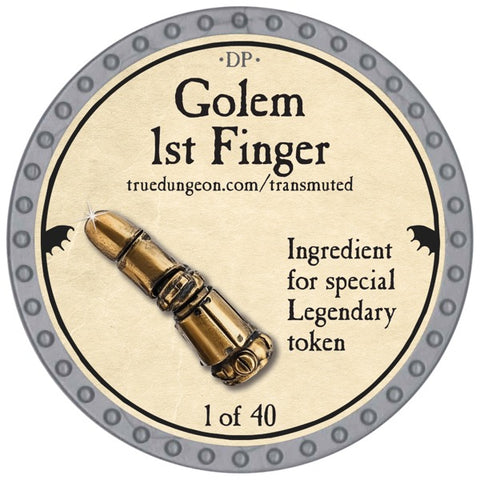 Golem 1st Finger - 2026 (Platinum) - C200