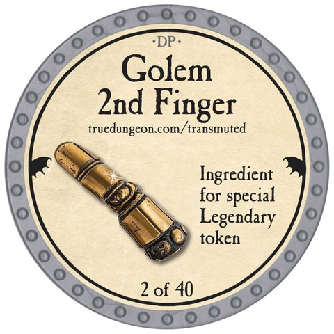 Golem 2nd Finger - 2026 (Platinum) - C209