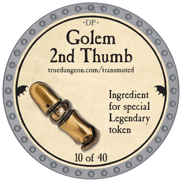 Golem 2nd Thumb - 2026 (Platinum) - C119