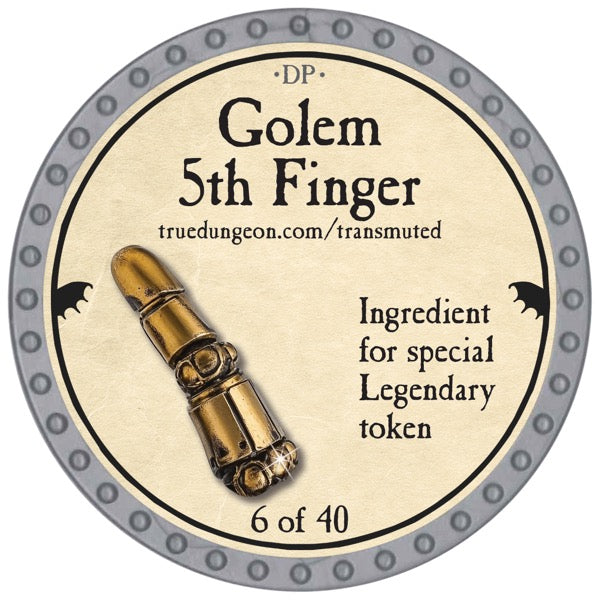 Golem 5th Finger - 2026 (Platinum) - C209