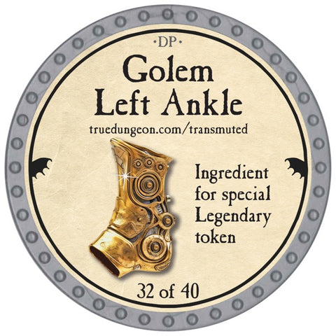 Golem Left Ankle - 2026 (Platinum) - C209