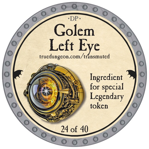 Golem Left Eye - 2026 (Platinum) - C209