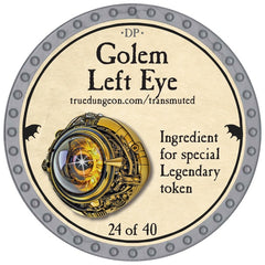 Golem Left Eye - 2026 (Platinum) - C209