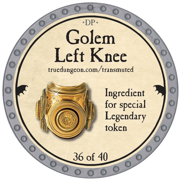 Golem Left Knee - 2026 (Platinum) - C209