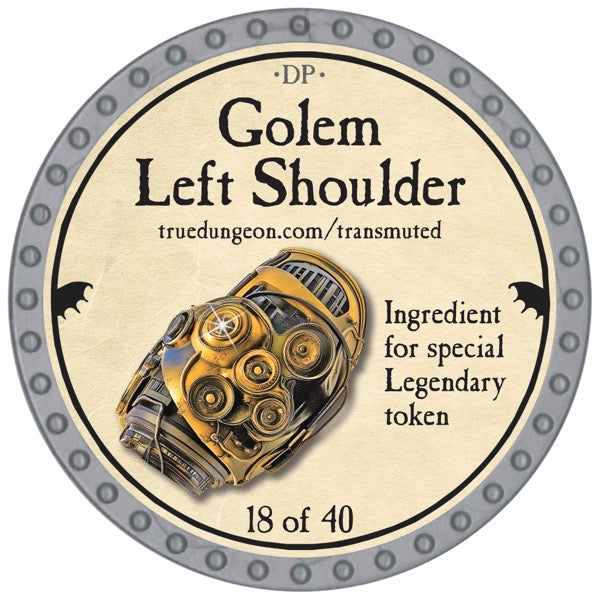 Golem Left Shoulder - 2026 (Platinum) - C209