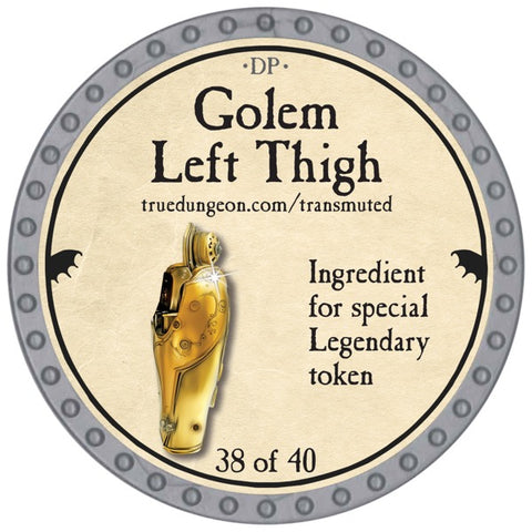 Golem Left Thigh - 2026 (Platinum) - C189