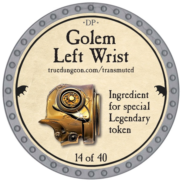 Golem Left Wrist - 2026 (Platinum) - C119