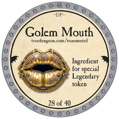 Golem Mouth - 2026 (Platinum) - C189