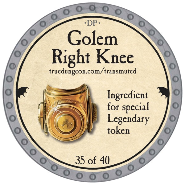 Golem Right Knee - 2026 (Platinum) - C209