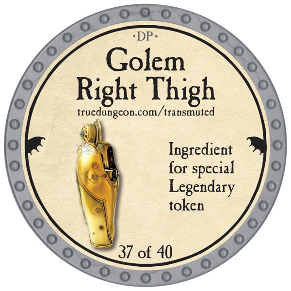 Golem Right Thigh - 2026 (Platinum) - C189