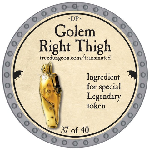 Golem Right Thigh - 2026 (Platinum) - C189