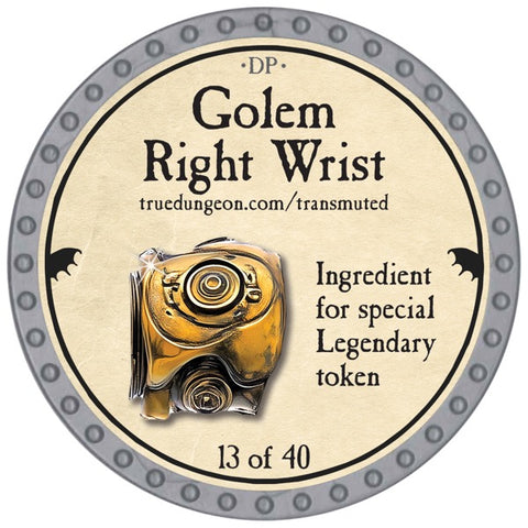Golem Right Wrist - 2026 (Platinum) - C209
