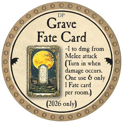 Grave Fate Card - 2026 (Gold) - C
