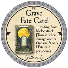 Grave Fate Card - 2026 (Platinum) - C12