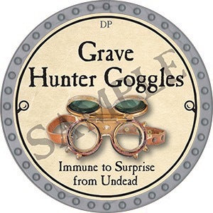 Grave Hunter Goggles - 2023 (Platinum) - C119