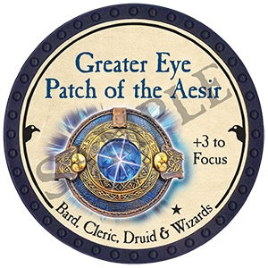 Greater Eye Patch of the Aesir - 2025 (Blue) - C207