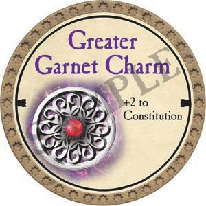 Greater Garnet Charm - 2020 (Gold) - C203