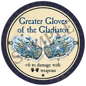 Greater Gloves of the Gladiator - 2024 (Blue) - C164