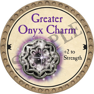 Greater Onyx Charm - 2018 (Gold) - C189