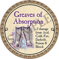 Greaves of Absorption - 2023 (Gold) - C194