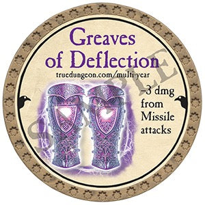 Greaves of Deflection - 2025 (Gold) - C21