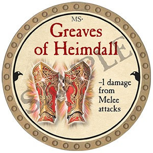 Greaves of Heimdall - 2025 (Gold) - C174