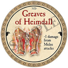 Greaves of Heimdall - 2025 (Gold) - C184