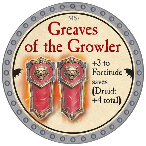 Greaves of the Growler - 2026 (Platinum) - R