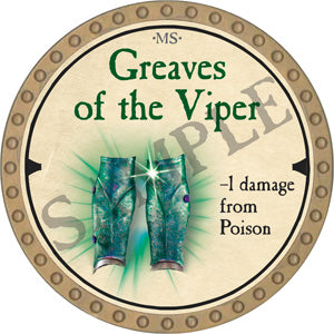 Greaves of the Viper - 2019 (Gold) - C166