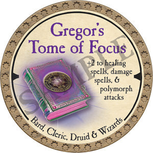 Gregor's Tome of Focus - 2019 (Gold) - C26