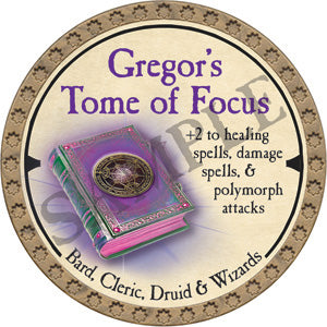 Gregor's Tome of Focus - 2019 (Gold) - C170