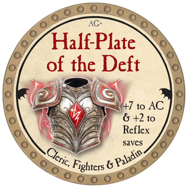 Half-Plate of the Deft - 2026 (Gold) - C208
