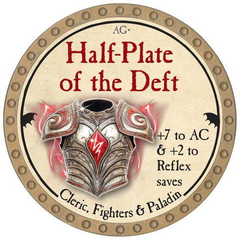 Half-Plate of the Deft - 2026 (Gold) - C208