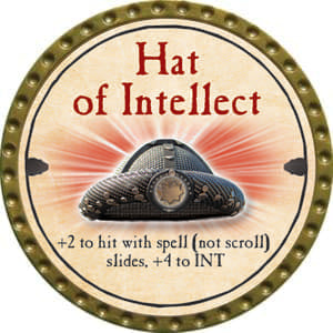Hat of Intellect - 2014 (Gold) - C189