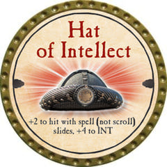 Hat of Intellect - 2014 (Gold) - C189