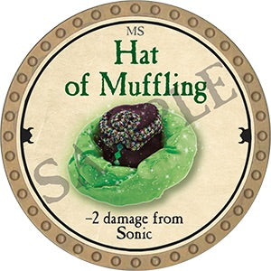 Hat of Muffling - 2018 (Gold) - C166