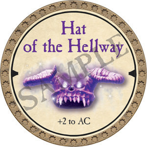 Hat of the Hellway - 2019 (Gold) - C132