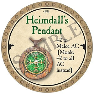 Heimdall's Pendant - 2025 (Gold) - C174