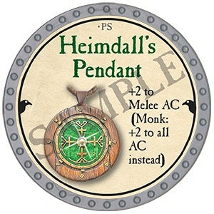 Heimdall's Pendant - 2025 (Platinum)