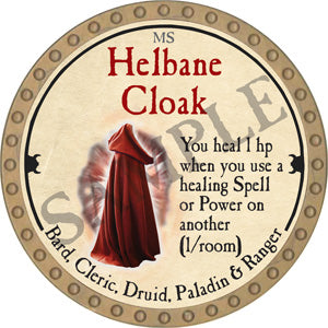 Helbane Cloak - 2018 (Gold) - C135