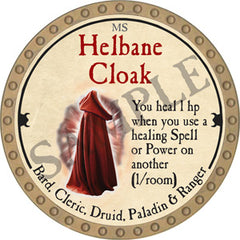 Helbane Cloak - 2018 (Gold) - C135