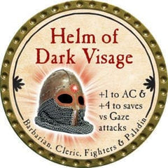 Helm of Dark Visage - 2015 (Gold) - C165