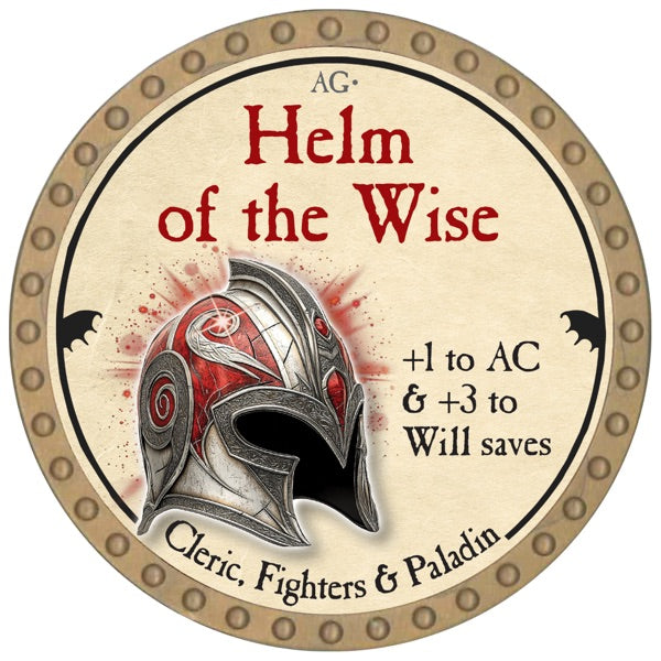 Helm of the Wise - 2026 (Gold) - C211
