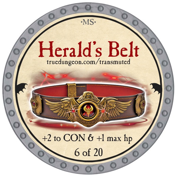 Herald's Belt - 2026 (Platinum) - C173