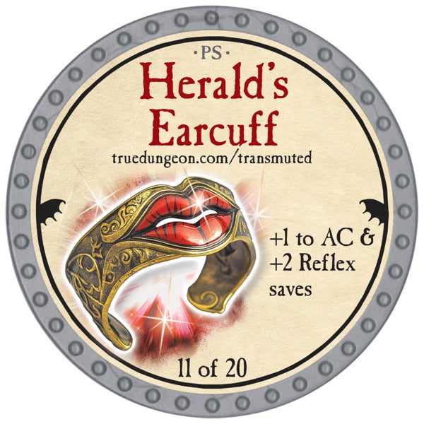 Herald's Earcuff - 2026 (Platinum) - C210