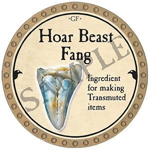 Hoar Beast Fang - 2025 (Gold) - C210
